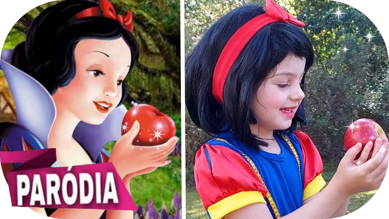 BRANCA DE NEVE E A RAINHA MÁ -  PARÓDIA | BIEL & TATÁ - ARTIGO 157