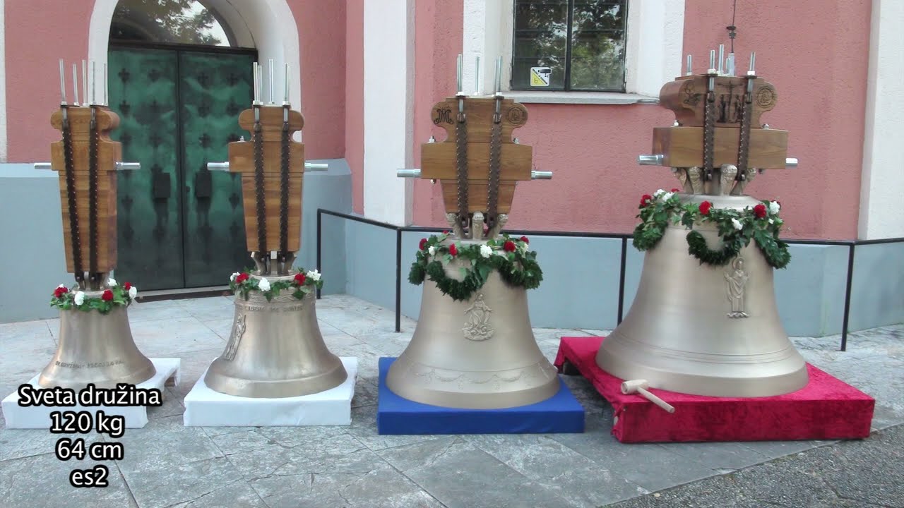 Blagoslov in posvetitev novih zvonov