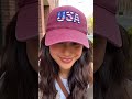 Classic USA flag embroidery that goes with everything 🇺🇸