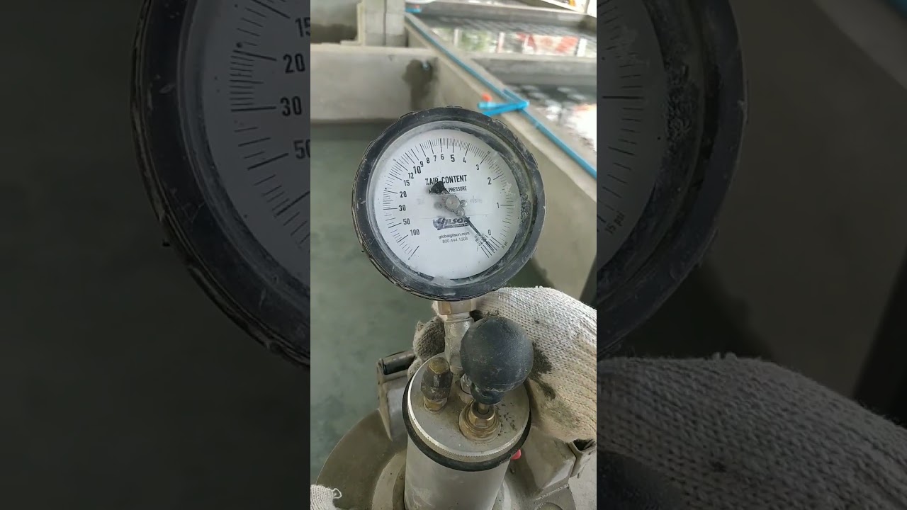 Air Content Test for Concrete
