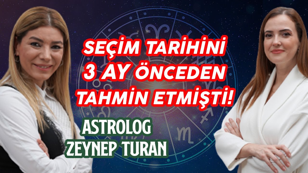 ⁣14 Mayıs Erdoğan'ın Haritasıyla... | Astrolog Zeynep Turan