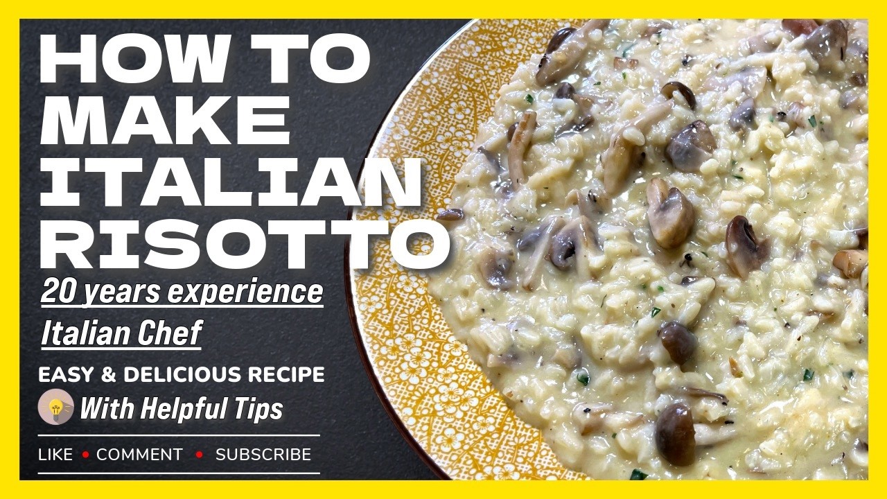 How to make Italian Risotto at Home | Cooking Show Recipe - YouTube