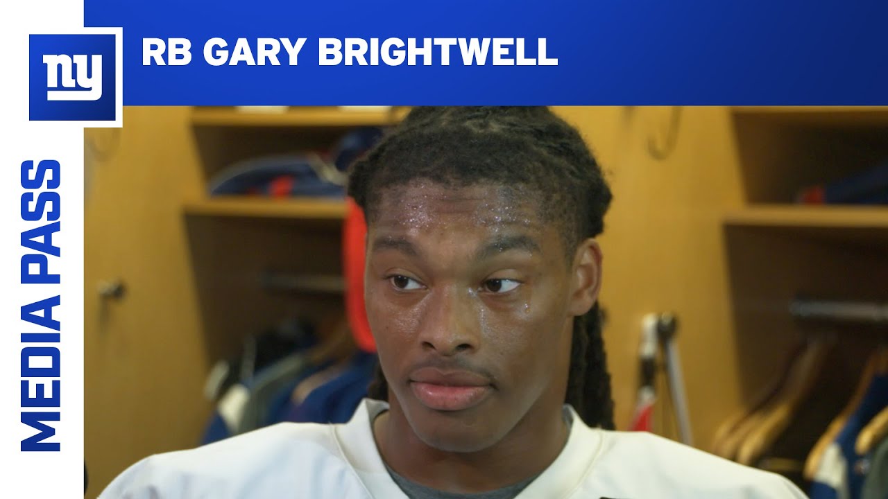 Gary Brightwell on Returning Kickoffs New York Giants YouTube