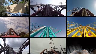 Roller Coasters POV Montage (fan made)