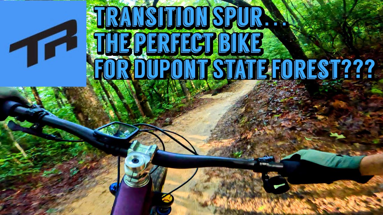 Riding the Transition Spur in DuPont State Forest...Is this the perfect bike for these trails?