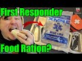 Xmre blue line ration more affordable mre option ems  police meal ready to eat taste test review