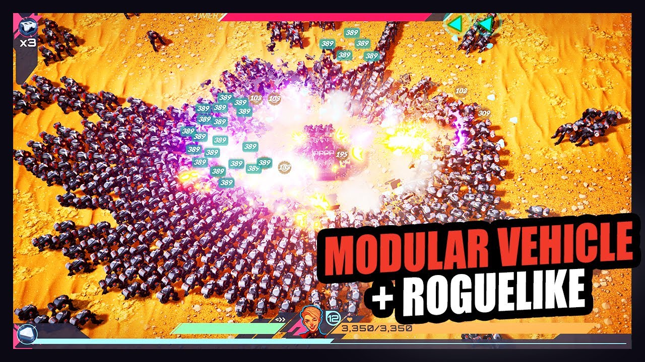 TerraTech Legion Demo – Engineering Meets Bullet Hell Showdown