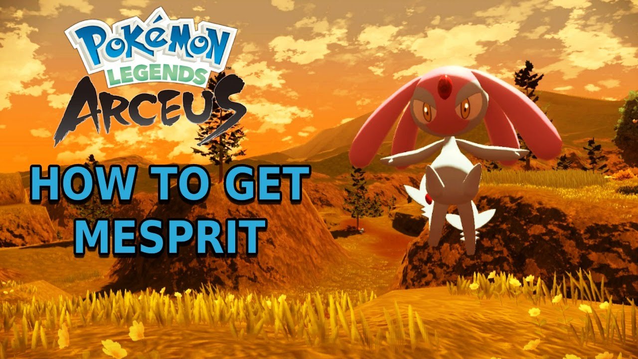 How To Get Mesprit In Pokemon Legends Arceus  |  Full Guide
