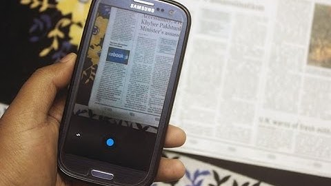 How to Scan Documents as a PDF File from Android Phone (No App)