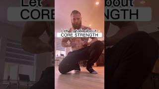 Is core strength just about abs??