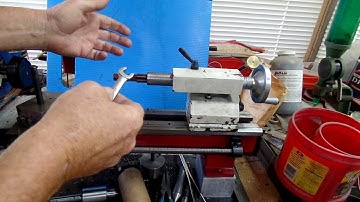 E143 Cleaning a number 2 Morse taper tailstock