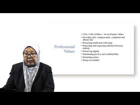 Professionalism in Nursing - (Malaysian Perspectives) Dr. Rashida, OUM