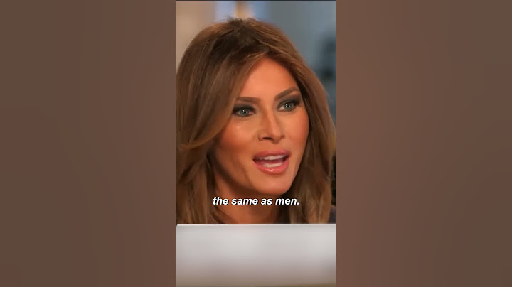 Melania Trump: “Women Always Have My Support” #melaniatrump