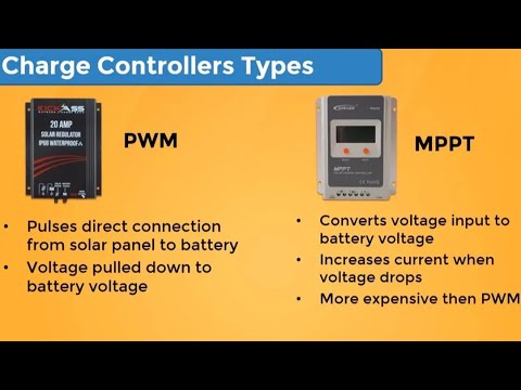 MPPT VS PWM Solar Charge Controller. - YouTube