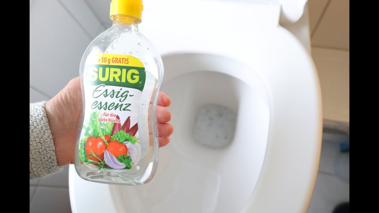 Spülmittel In Die Toilette Was Passiert Wenn Sie Essig Essenz in die Toilette tun!-Es ist Mächtig ! Staunen Sie