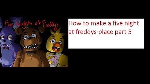 Minecraft: PlayStation®4 Edition How to Make a five Nights at Freddy’s Map Tutorial Part 5