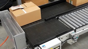 Box Filler - Counting - Packaging Conveyor - Metal Rollers