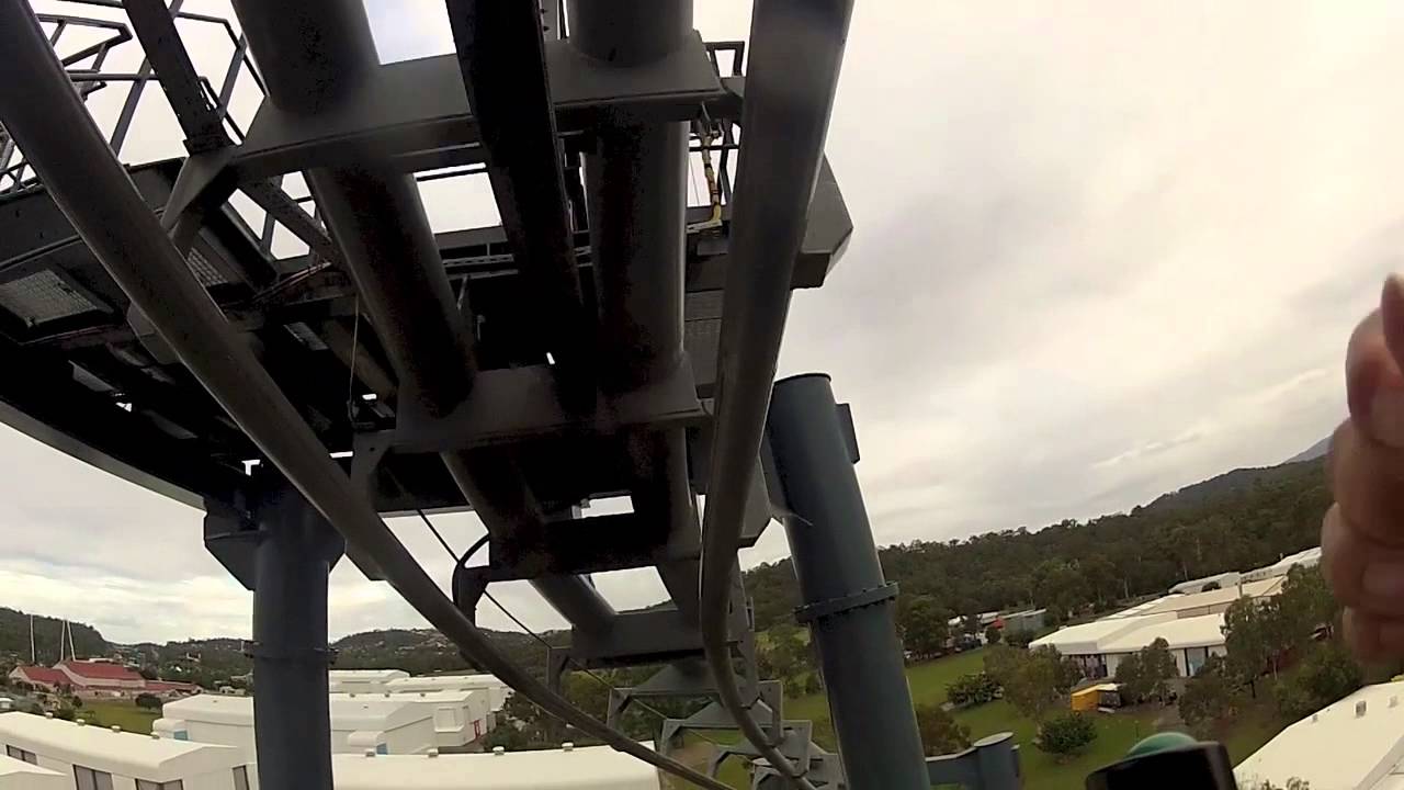 Arkham Asylum Ride Gold Coast aka Lethal Weapon YouTube