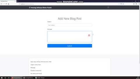 Exploit Demonstration - XSS Attack Type 2 Demo