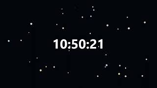 Countdown Timer with Stars [11 Hours]