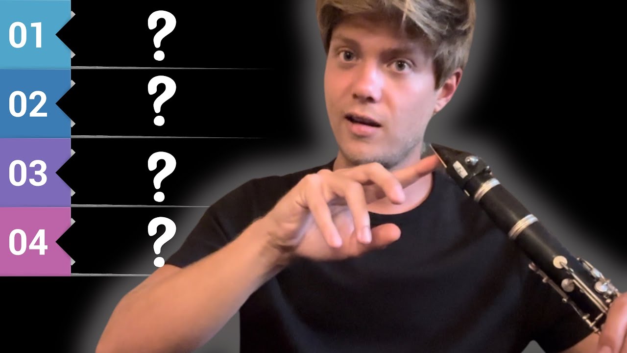 How to Start a Note on the Clarinet - YouTube