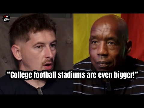British soccer fans are AMAZED by how big USA’s stadiums are…