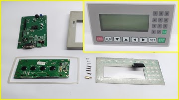 OP320-A - Discovery Inside The Text Display HMI - Cấu tạo màn hình text HMI OP320-A