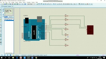 SIMULASI 7 SEGMENT MENGGUNAKAN ARDUINO PADA APLIKASI PROTEUS