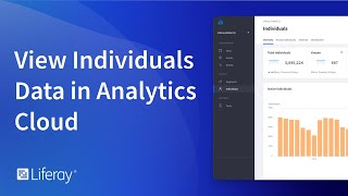 View Individuals Data in Liferay Analytics Cloud