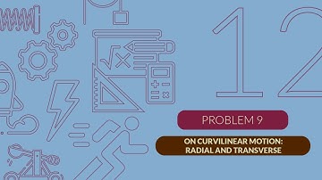 Dynamics Tutorials - Chapter 12 - Problem On Curvilinear Motion Radial and Transverse (Part 2)