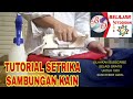 cara menyetrika baju, pakaian