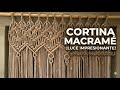 DIY Paso a Paso como hacer Cortina en Macramé. TUTORIAL