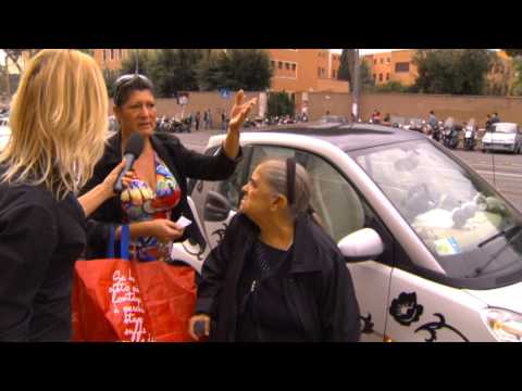 DISABILI, INCIVILTA&rsquo; PER STRADA  e POSTEGGI OCCUPATI di FLAVIA MARIMPIETRI, Rai Uno 22-10-2013