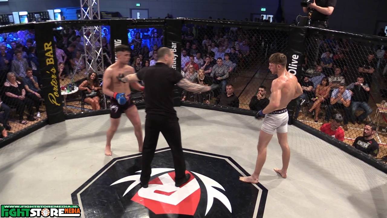 Sean Devine vs David Howlin - Real Fighting Championship 1 newspaper mockup