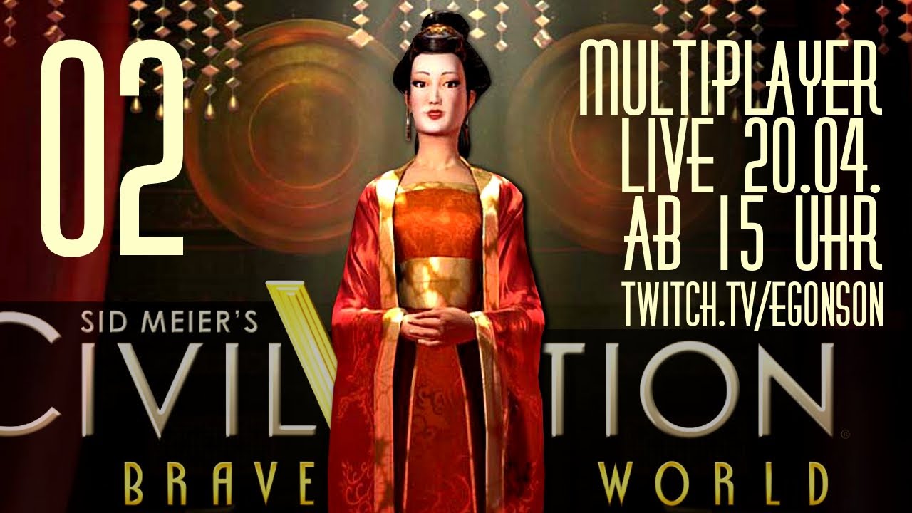 Multiplayer live: Civilization V (2) | 21.04.2014