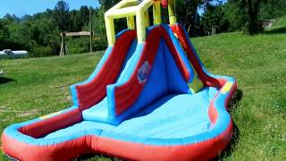 How to repair an inflatable slide