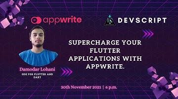 Supercharge your Flutter Applications with Appwrite