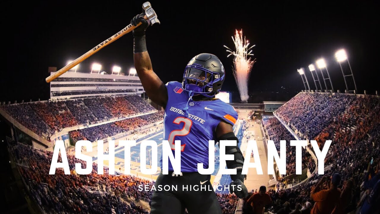 Ashton Jeanty “LEGEND” 2024 Season Highlights YouTube