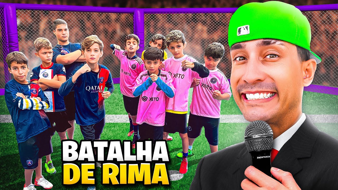O Time Que Fizer a Melhor Rima de Futebol Vence o Campeonato