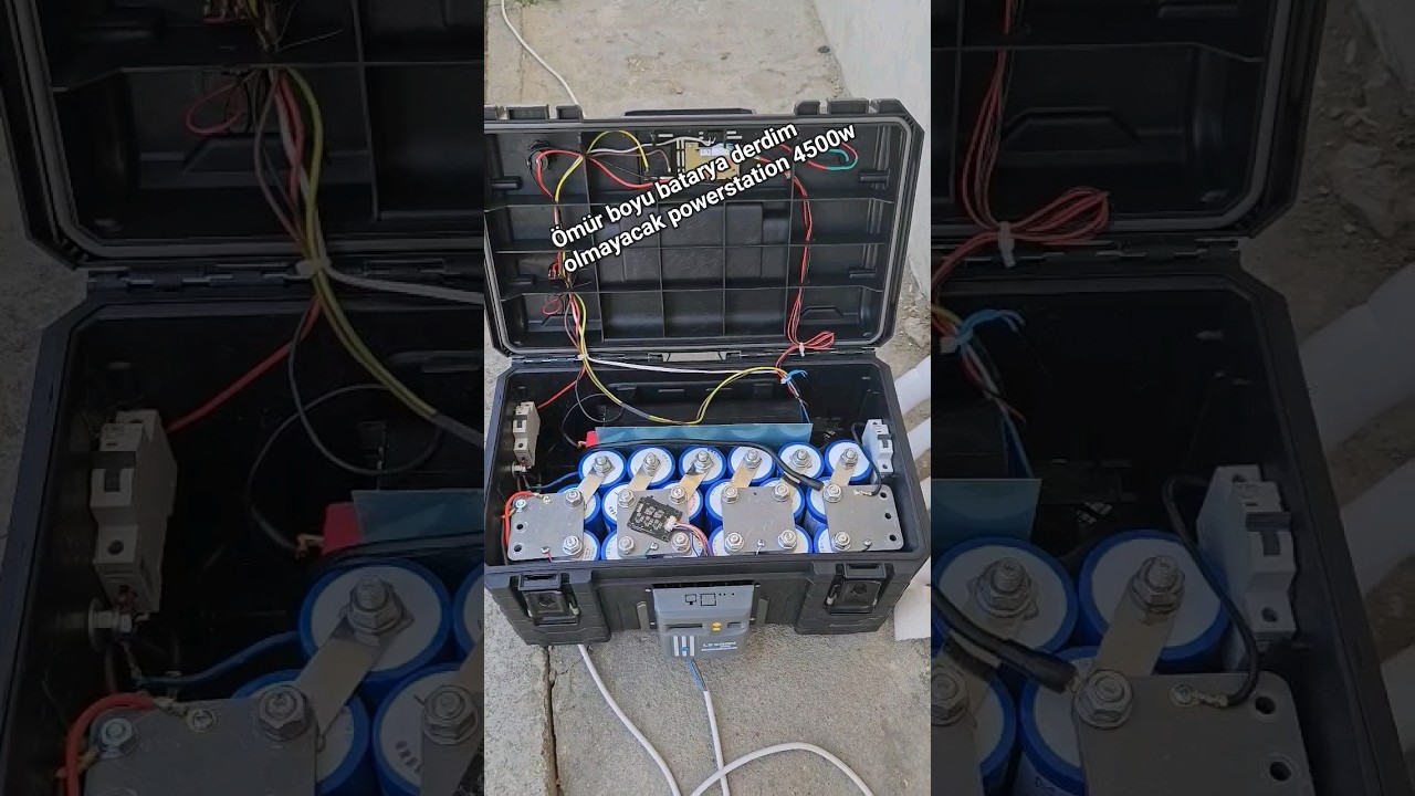 Ömür boyu batarya derdim olmayacak 1656wh lto titanat batarya  4500w powerstation 