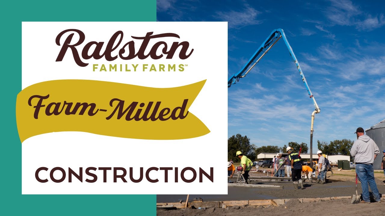 Construction of Ralston Family Farms Rice Mill Time lapse YouTube