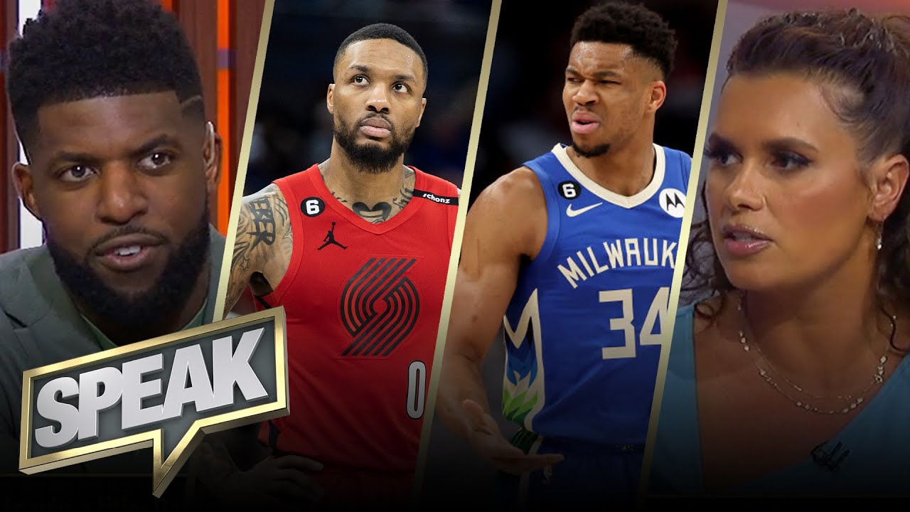 Is Damian Lillard or Giannis under more pressure to win a title, loser(s) of Dame trade? I SPEAK