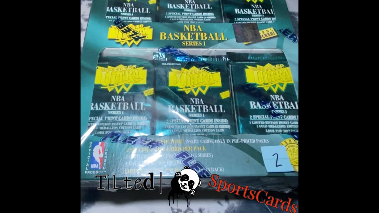 1995-96 FLeer Ultra Series 1 Jumbo Box