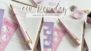 NEW PEN DAY: KAWECO X HELLO KITTY | THE CUTEST PEN! | Charmaine Dulak