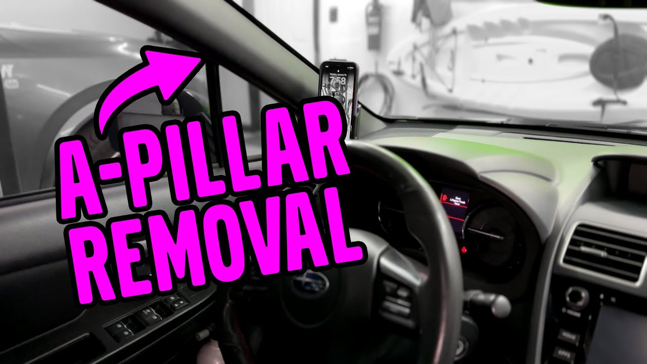 Wrx Cladding Remove VA Subaru WRX, A Pillar Trim Removal - YouTube