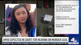 D4vd expected in court for hearing on murder case