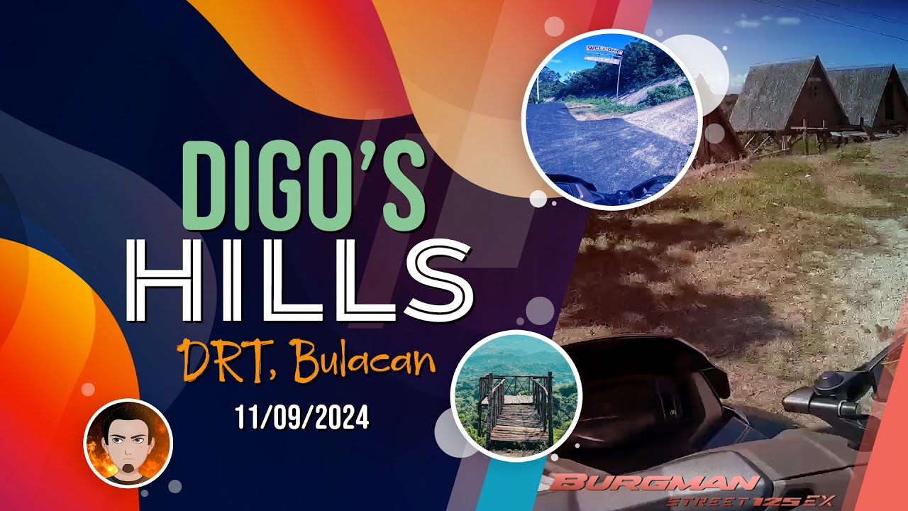 Digo's Hills Ride - DRT, Bulacan | Suzuki Burgman EX 125 - YouTube