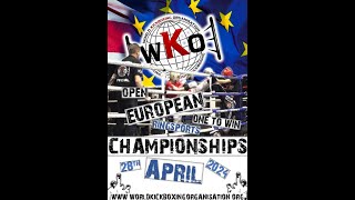 (Ring 4) The 2024 WKO European  Ringsports Championships