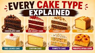 Every Cake Type Explained ๐ฐ#Cake #CakeTypes #FoodExplained