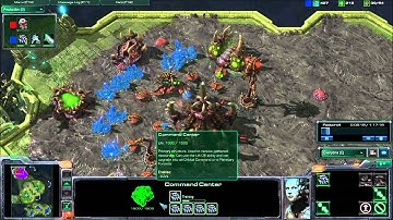 Starcraft 2 - Tutorial ZvT - Newbie Strategy - Zerg done right Part 1